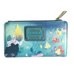 Disney Loungefly Little Mermaid Wallet‎